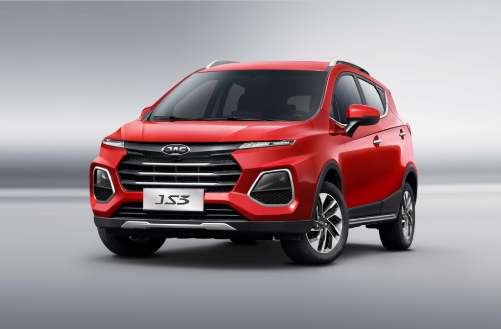Price and specifications of the JAC GS3 car cars world
